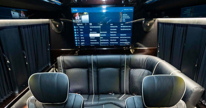 Mercedes-Benz Luxury sprinter jet van