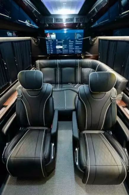 Mercedes-Benz Luxury sprinter jet van